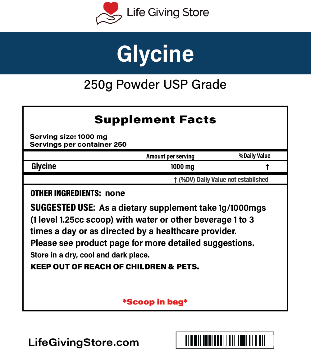 Glycine Powder Benefits: Support Your Body's Health and Repair
